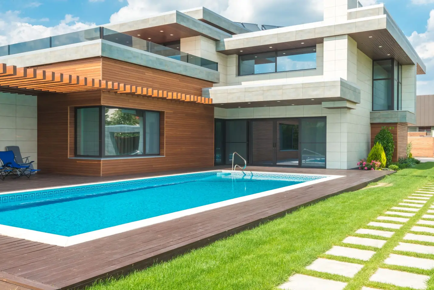 Swimming pool built in Upper Crystal Creek, NSW